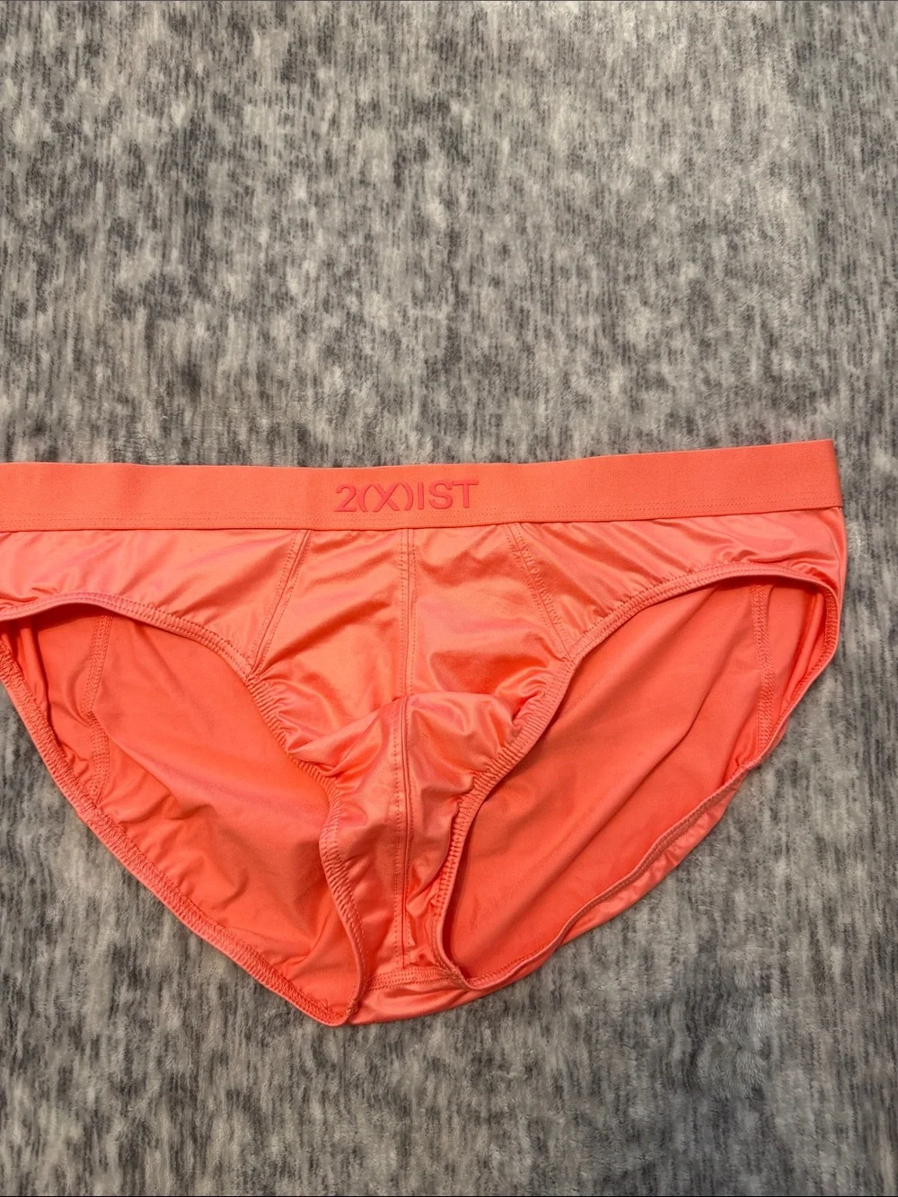 2xist Bright Coral Men's Bikini Brief
